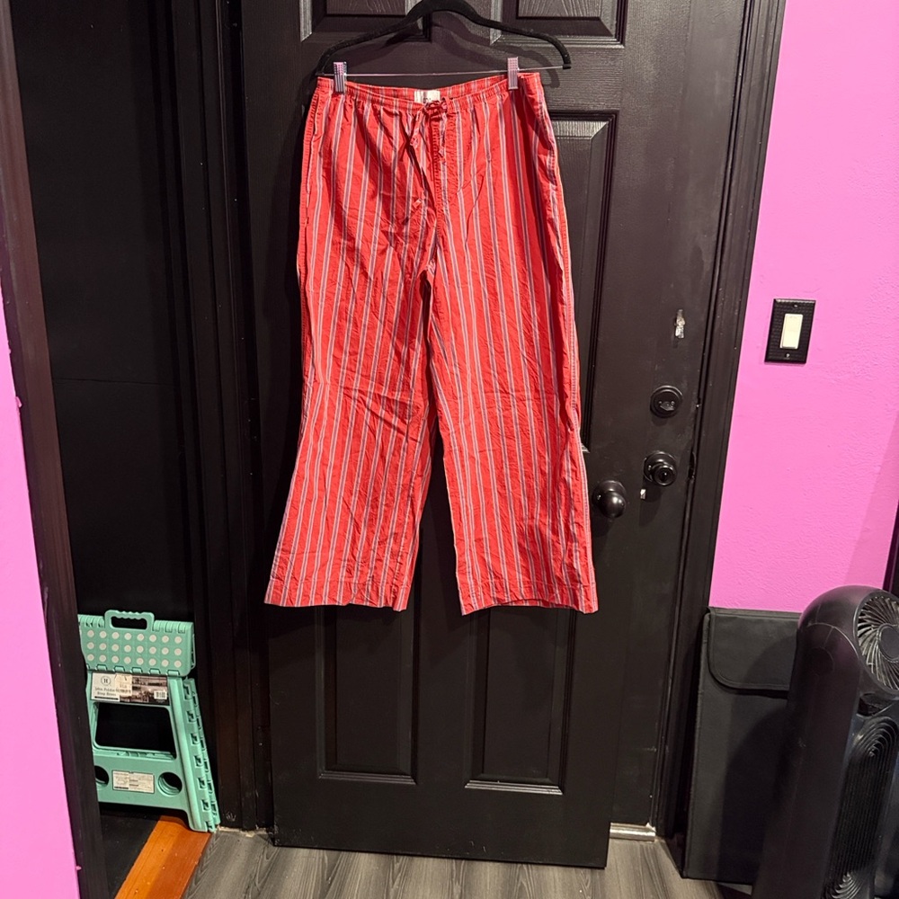 BDG Red and Purple Striped Pants - Picture 4 of 8